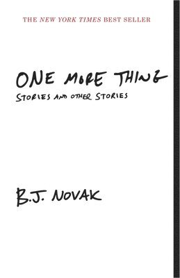 bokomslag One More Thing