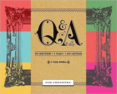 bokomslag Q&A a Day for Creatives: A 4-Year Journal