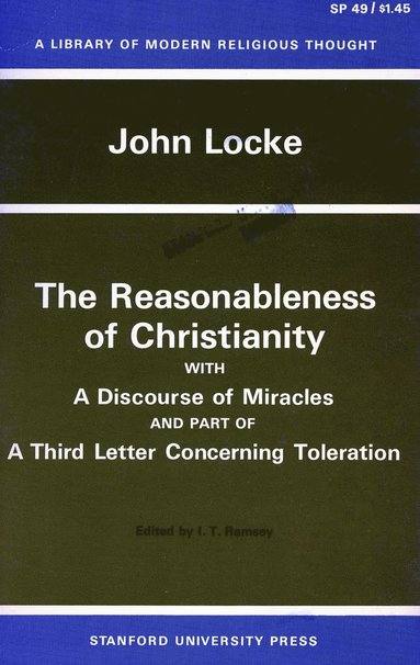 bokomslag Reasonableness of Christianity, and a Discourse of Miracles