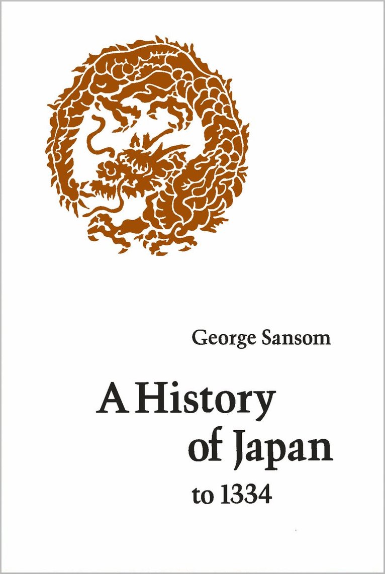 A History of Japan to 1334 1