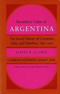 bokomslag Secondary Cities of Argentina