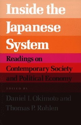 bokomslag Inside the Japanese System