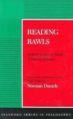 Reading Rawls 1