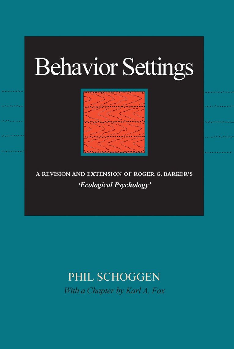 Behavior Settings 1