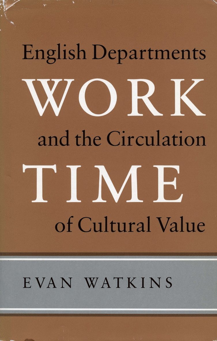 Evan Watkins - Work Time, Inbunden
