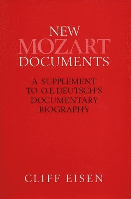 bokomslag New Mozart Documents