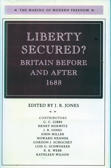 J. R. Jones - Liberty Secured?, Inbunden