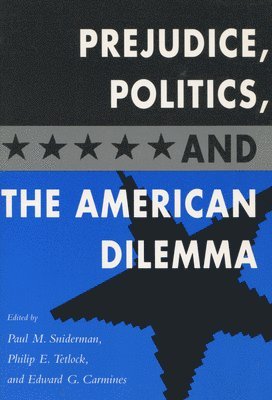 bokomslag Prejudice, Politics, and the American Dilemma