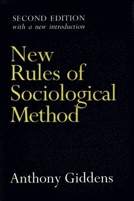 New Rules of Sociological Method 1