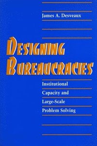 bokomslag Designing Bureaucracies: Institutional Capacity and Large-Scale Problem Solving