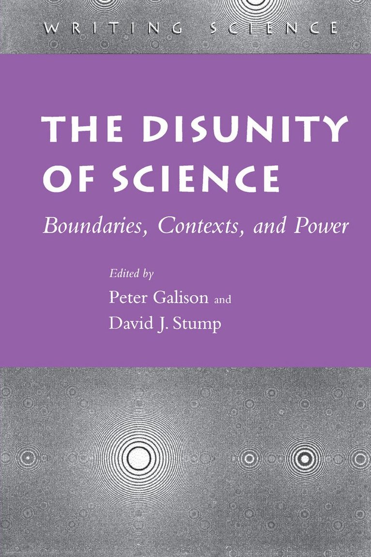 The Disunity of Science 1