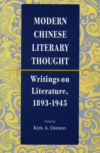 bokomslag Modern Chinese Literary Thought