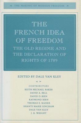 bokomslag French Idea of Freedom