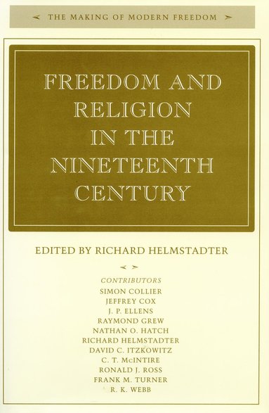 bokomslag Freedom and Religion in the Nineteenth Century