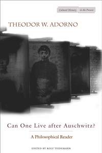 bokomslag Can One Live After Auschwitz?