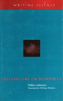 Observations on Modernity 1