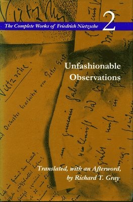 Unfashionable Observations 1