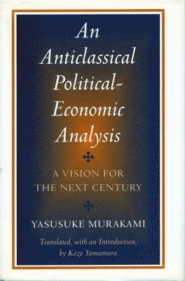 bokomslag Anticlassical Political-Economic Analysis