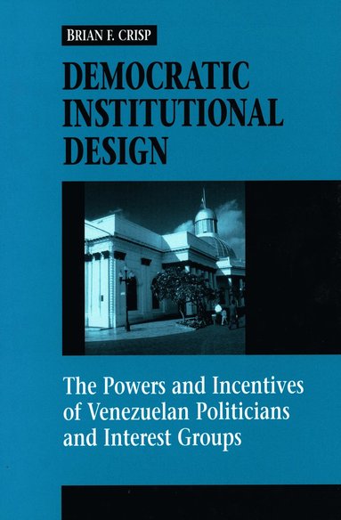 bokomslag Democratic Institutional Design