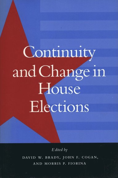 bokomslag Continuity and Change in House Elections