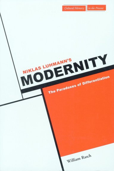 bokomslag Niklas Luhmann's Modernity