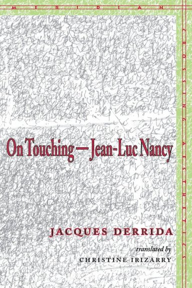 bokomslag On Touching-Jean-Luc Nancy
