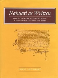 bokomslag Nahuatl as Written