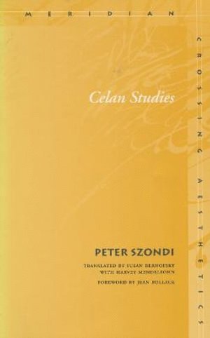 Celan Studies 1