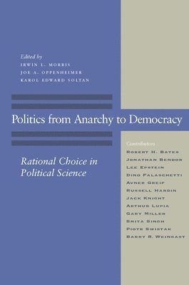 Politics from Anarchy to Democracy 1