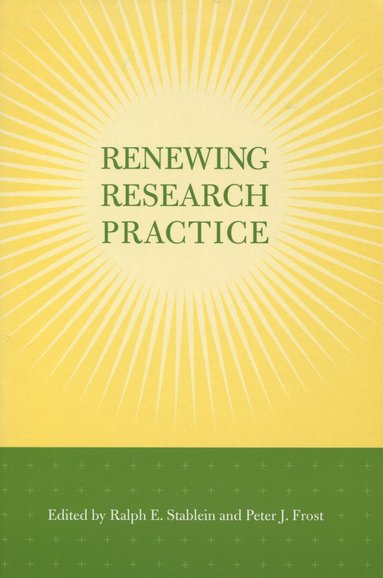 bokomslag Renewing Research Practice