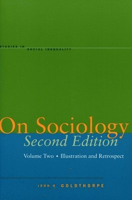 On Sociology Second Edition Volume Two 1