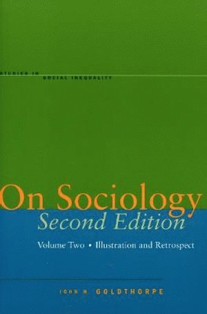 On Sociology Second Edition Volume Two