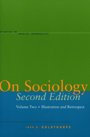 bokomslag On Sociology Second Edition Volume Two