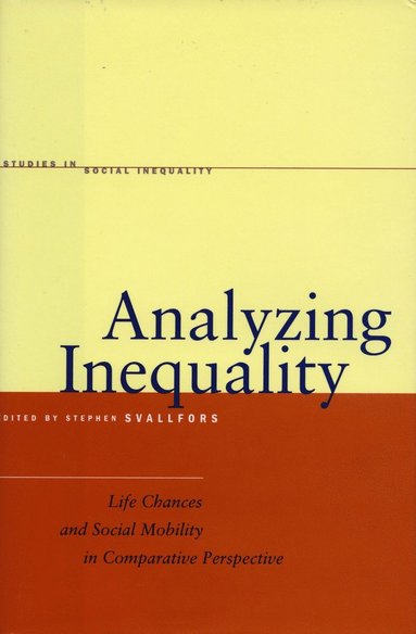 bokomslag Analyzing Inequality