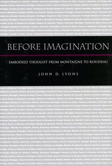 John D. Lyons - Before Imagination, Inbunden