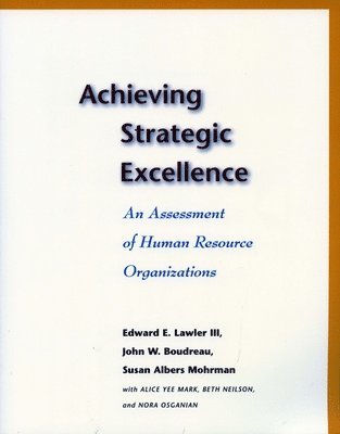 bokomslag Achieving Strategic Excellence