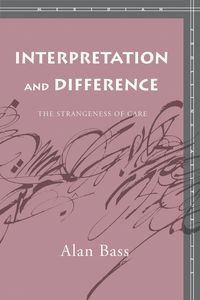 bokomslag Interpretation and Difference