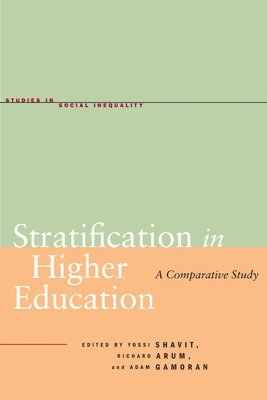 Stratification in Higher Education 1