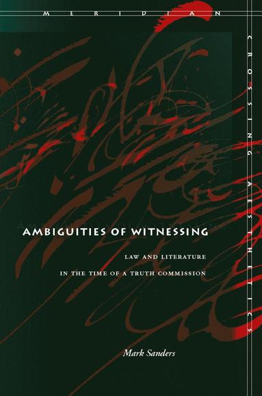 bokomslag Ambiguities of Witnessing