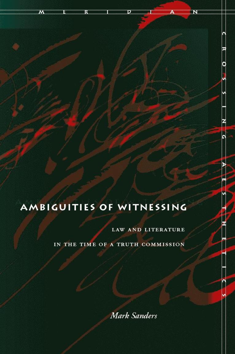 Ambiguities of Witnessing 1