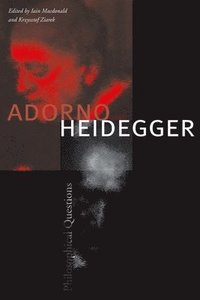 bokomslag Adorno and Heidegger