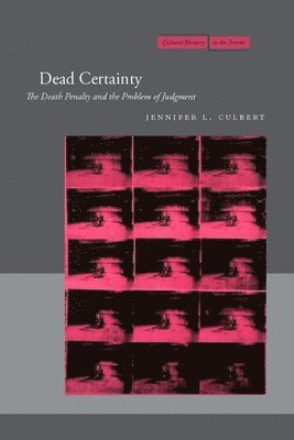 Jennifer L. Culbert, Jennifer L Culbert - Dead Certainty, Häftad