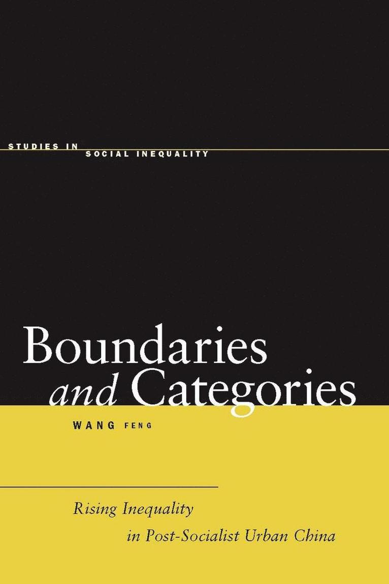 Feng Wang - Boundaries and Categories, Inbunden