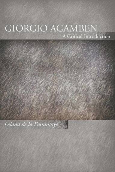 bokomslag Giorgio Agamben