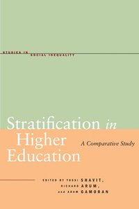 bokomslag Stratification in Higher Education