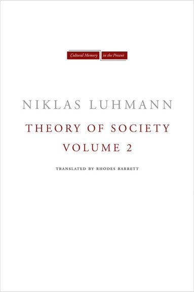 bokomslag Theory of Society, Volume 2