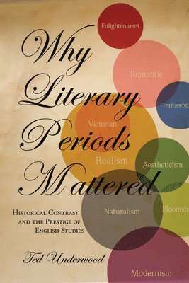 bokomslag Why Literary Periods Mattered: Historical Contrast and the Prestige of English Studies