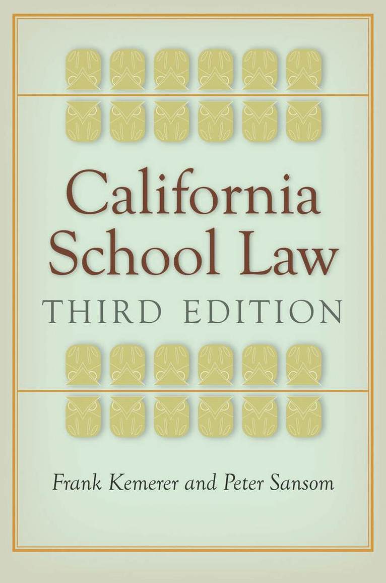 California School Law 1