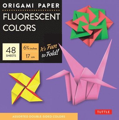 bokomslag Origami Paper Fluorescent Colors