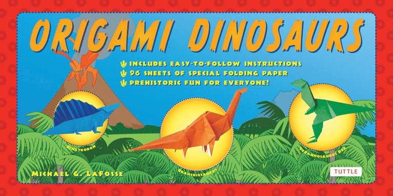 Michael G Lafosse - Lafosse, M: Origami Dinosaurs Kit, Häftad